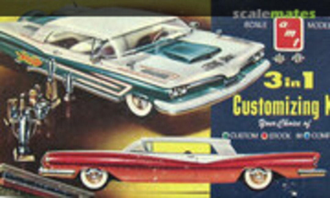 1:25 1959 Pontiac Bonneville 2-Door Hardtop (AMT 6-HTK)