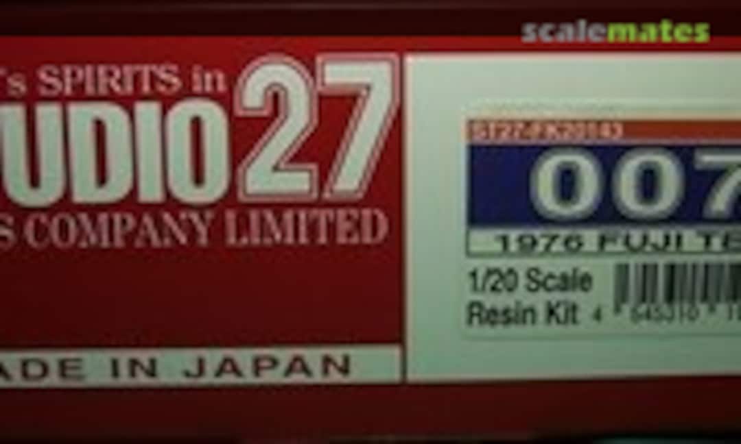 Tyrrell 007 (Studio27 ST27-FK20143)