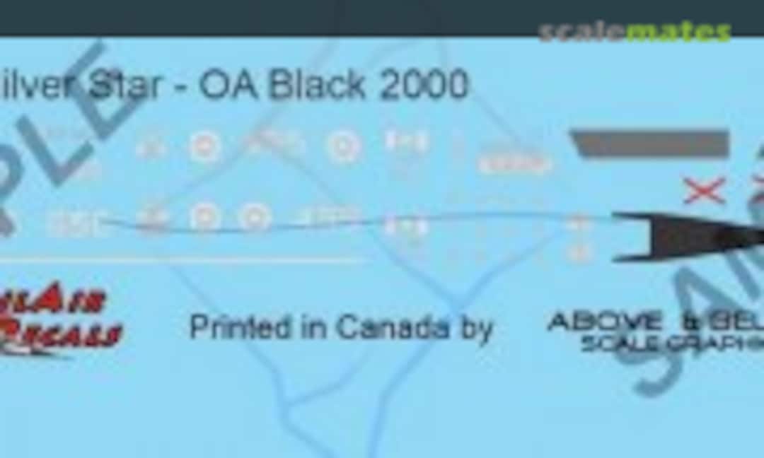 1:48 Canadair CT-133 Silver Star (Above & Below Graphics 211) 211