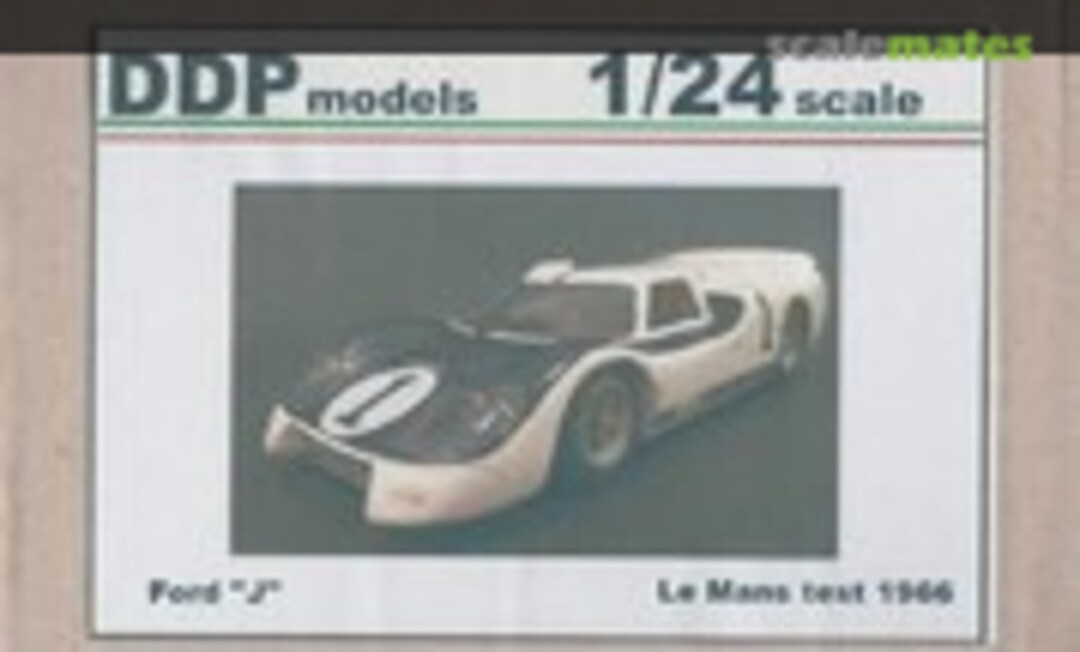 1:24 1966 Ford J-Car Le Mans test ChrisAmon (DDP 030)