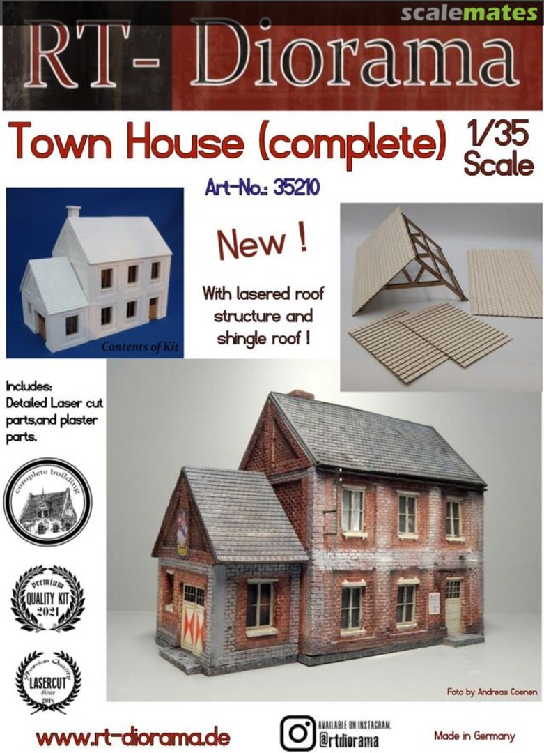 Boxart Town House (Modular System) 35210 RT-Diorama Boxart Town House (Modular System) 35210 RT-Diorama