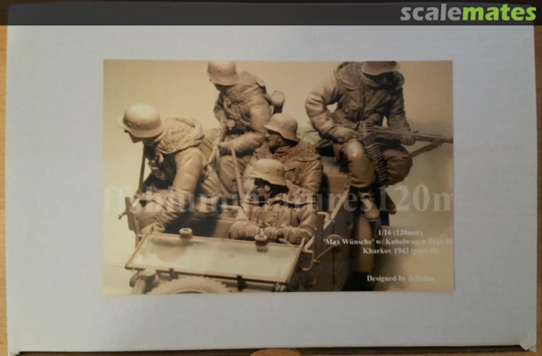 Boxart Max Wünsche w/ Kübelwagen Type 82 Kharkov 1943 (Part II) JS120080 Jeffshiu's Miniatures Boxart Max Wünsche w/ Kübelwagen Type 82 Kharkov 1943 (Part II) JS120080 Jeffshiu's Miniatures