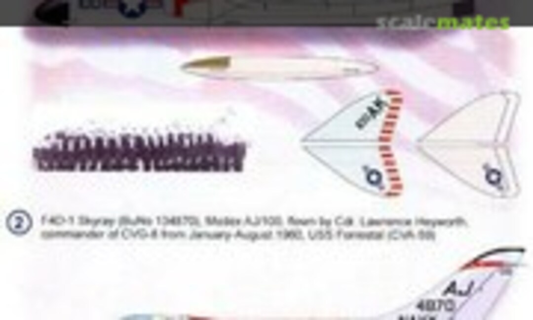 1:72 F4D-1 Skyray (Print Scale 72-425) 72-425