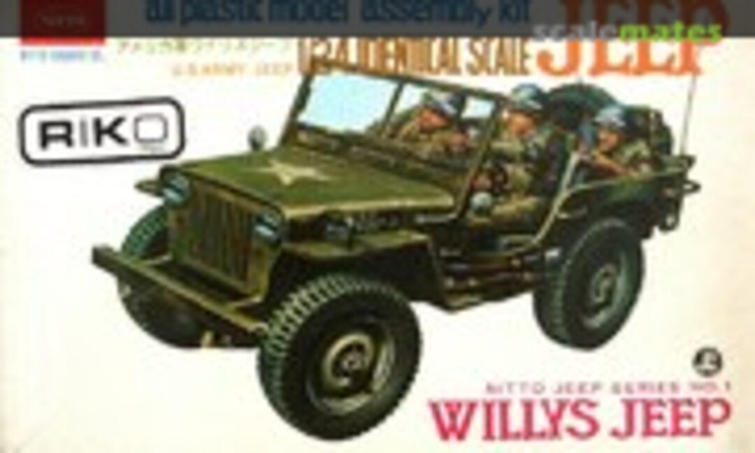 1:24 Willys Jeep (Nitto/Riko 206)