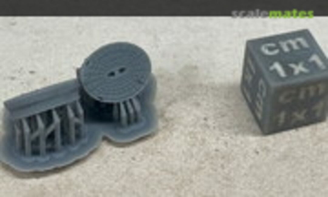 1:35 Hydrant base box - 2 pieces (EMP3d 35120305) 35120305