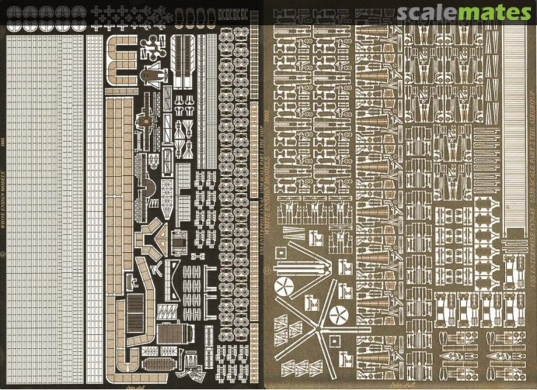 Boxart USS Enterprise (CVN-65) - The Ship and Carrier Air Wing Fittings PE 35024 White Ensign Models Boxart USS Enterprise (CVN-65) - The Ship and Carrier Air Wing Fittings PE 35024 White Ensign Models