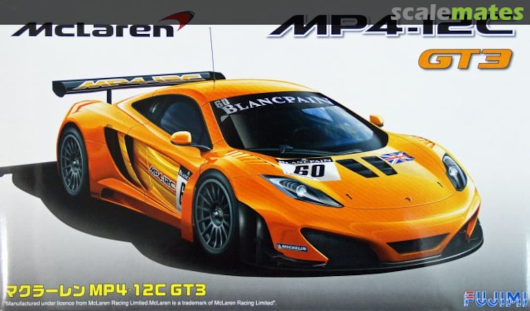 Boxart McLaren MP4-12C GT3 125558 Fujimi