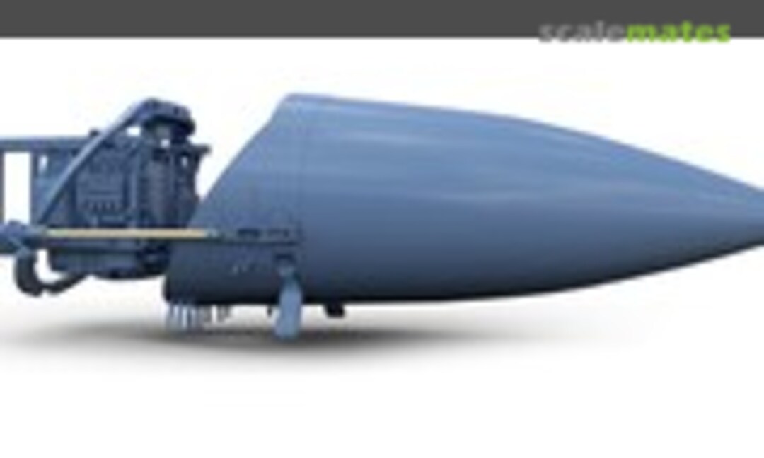 1:32 Sukhoi 27 LIFTING CONE with RADAR Phazotron N-27 (Tecnikit 227) 227