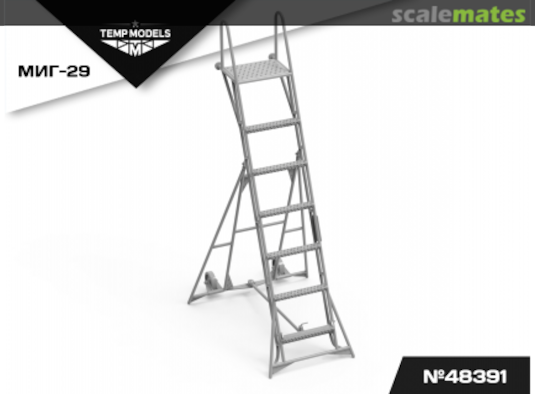 Boxart TECHNICAL STEPLADDER FOR MIG-29 48391 Tempmodels Boxart TECHNICAL STEPLADDER FOR MIG-29 48391 Tempmodels