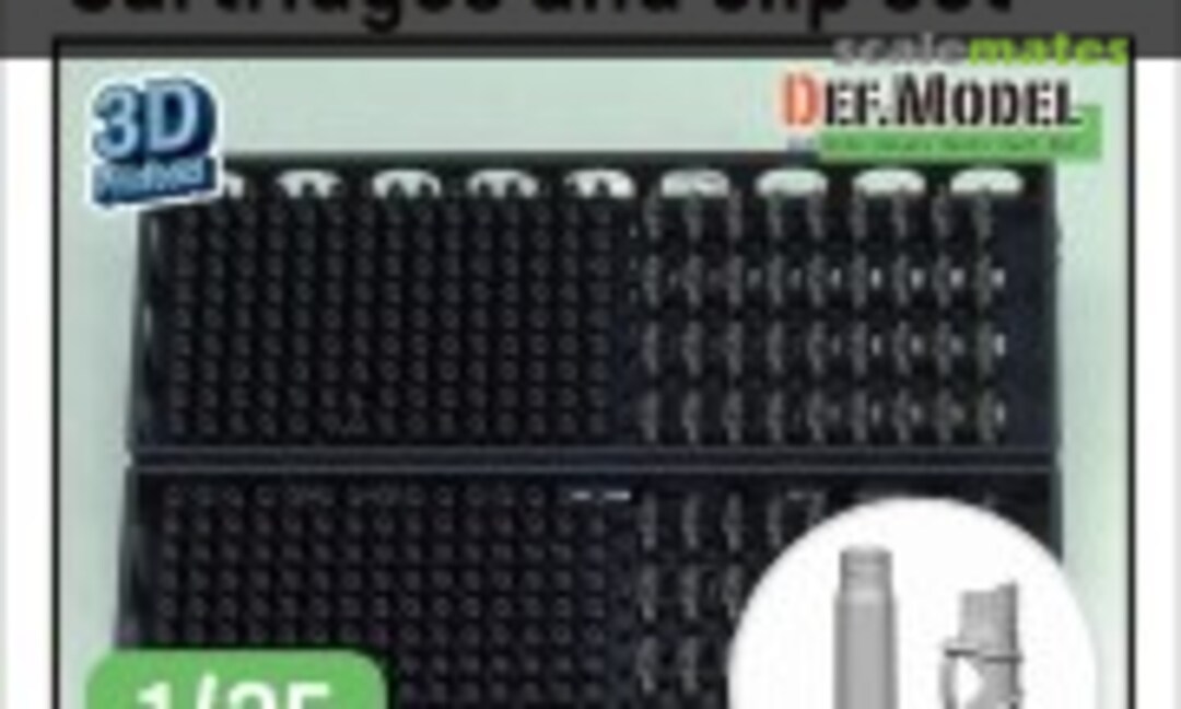 1:35 Russian 30mm 2A42/72 cannon Cartridges and clip set (Def.Model DM35153) DM35153