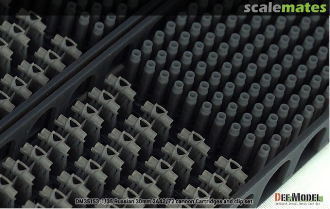 Contents Russian 30mm 2A42/72 cannon Cartridges and clip set DM35153 Def.Model Contents Russian 30mm 2A42/72 cannon Cartridges and clip set DM35153 Def.Model