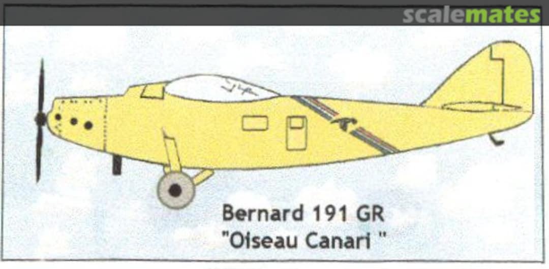 Boxart Bernard 191 GR 72023 VAMI Models Boxart Bernard 191 GR 72023 VAMI Models