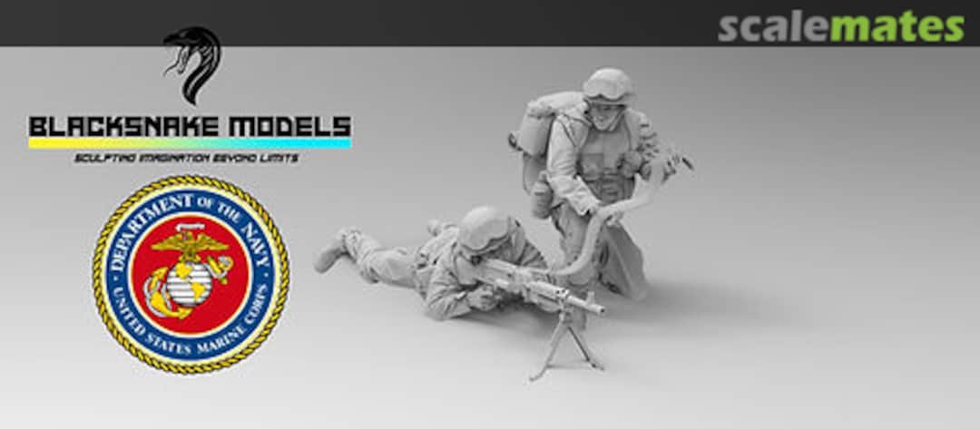 Boxart US MARINES 05&06 GUNNER Operation Iraqi Freedom USMC-05-06 BlackSnake Model Boxart US MARINES 05&06 GUNNER Operation Iraqi Freedom USMC-05-06 BlackSnake Model