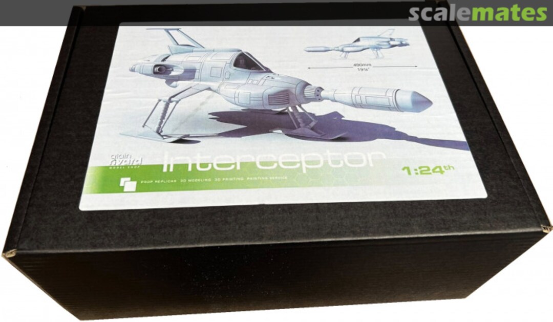 Boxart UFO Interceptor AR-IN24 Cozmic Scale Models Boxart UFO Interceptor AR-IN24 Cozmic Scale Models
