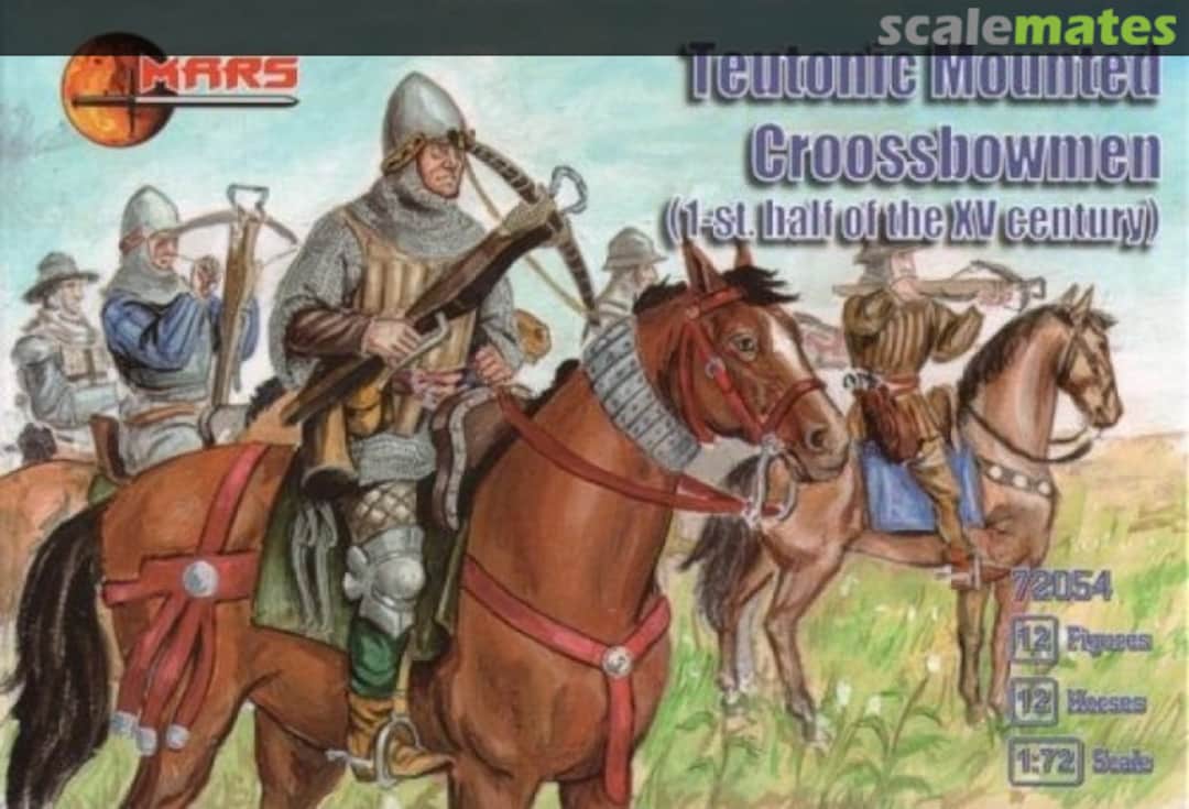 Boxart Teutonic Mounted Crossbowmen 72054 Mars Figures Boxart Teutonic Mounted Crossbowmen 72054 Mars Figures