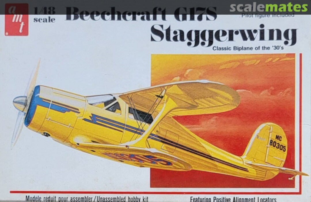 Boxart Beechcraft G17S Staggerwing T638 AMT Boxart Beechcraft G17S Staggerwing T638 AMT