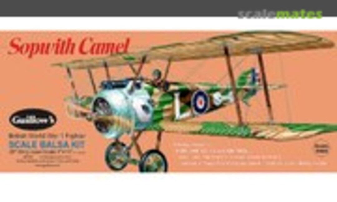 1:12 Sopwith Camel (Guillow's 801)