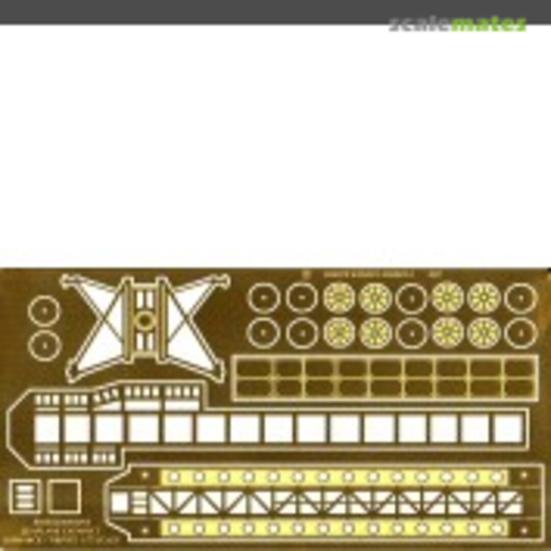 Boxart Bismarck Class Catapult Set (1 Photo-Etched Sheet) PE 7247 White Ensign Models