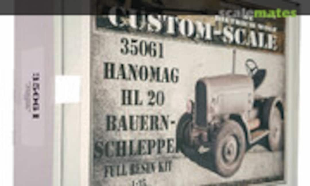 1:35 Hanomag HL20 Bauernschlepper (Custom-Scale 35061) 35061