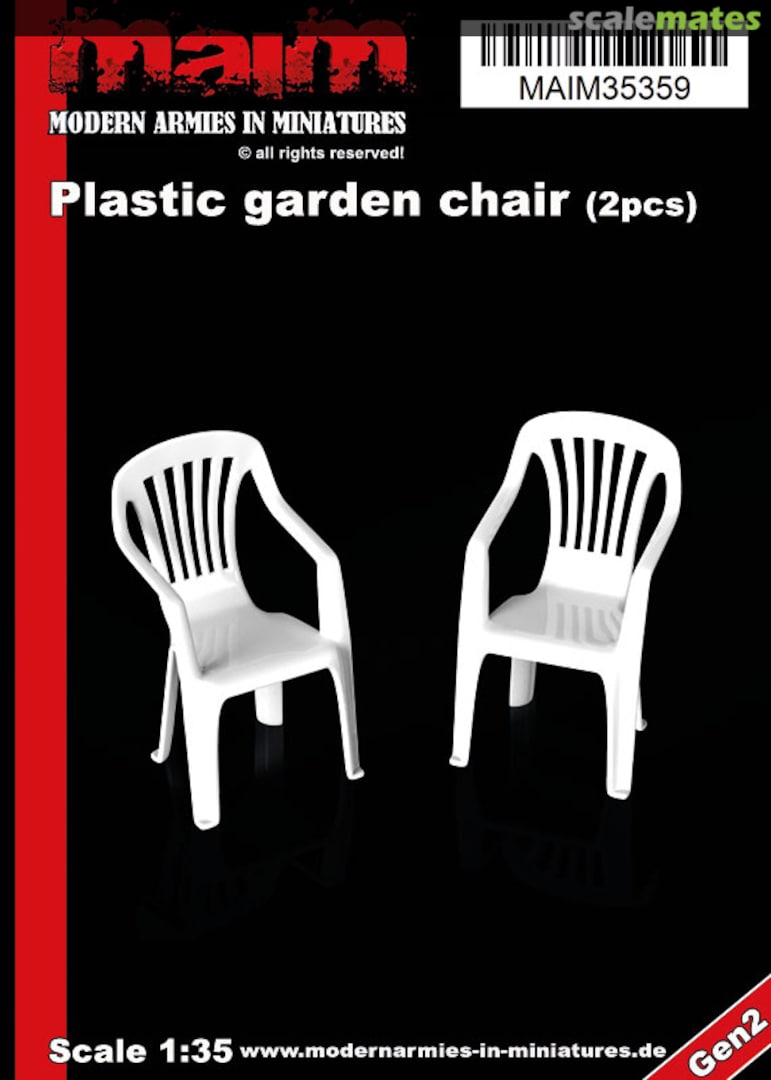 Boxart Plastic Garden Chairs #2 - Gartenstühle (2 pcs) MAIM35359 MAiM Boxart Plastic Garden Chairs #2 - Gartenstühle (2 pcs) MAIM35359 MAiM