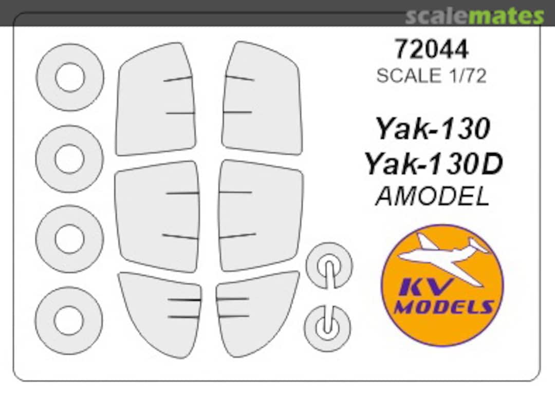 Boxart Yak-130D 72044 KV Models Boxart Yak-130D 72044 KV Models