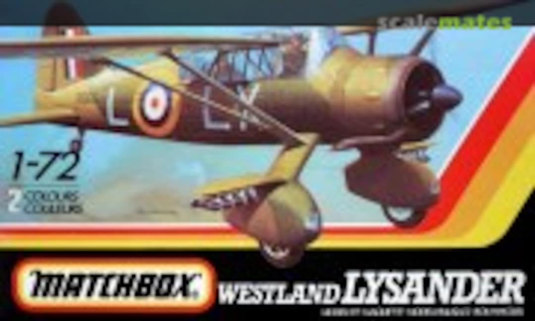 1:72 Westland Lysander (Matchbox PK-7) PK-7
