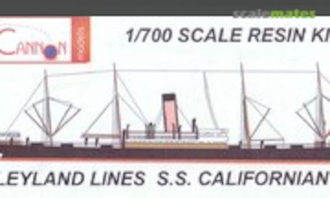 1:700 Leyland Lines S.S. Californian 1902 (Loose Cannon LCM093) LCM093