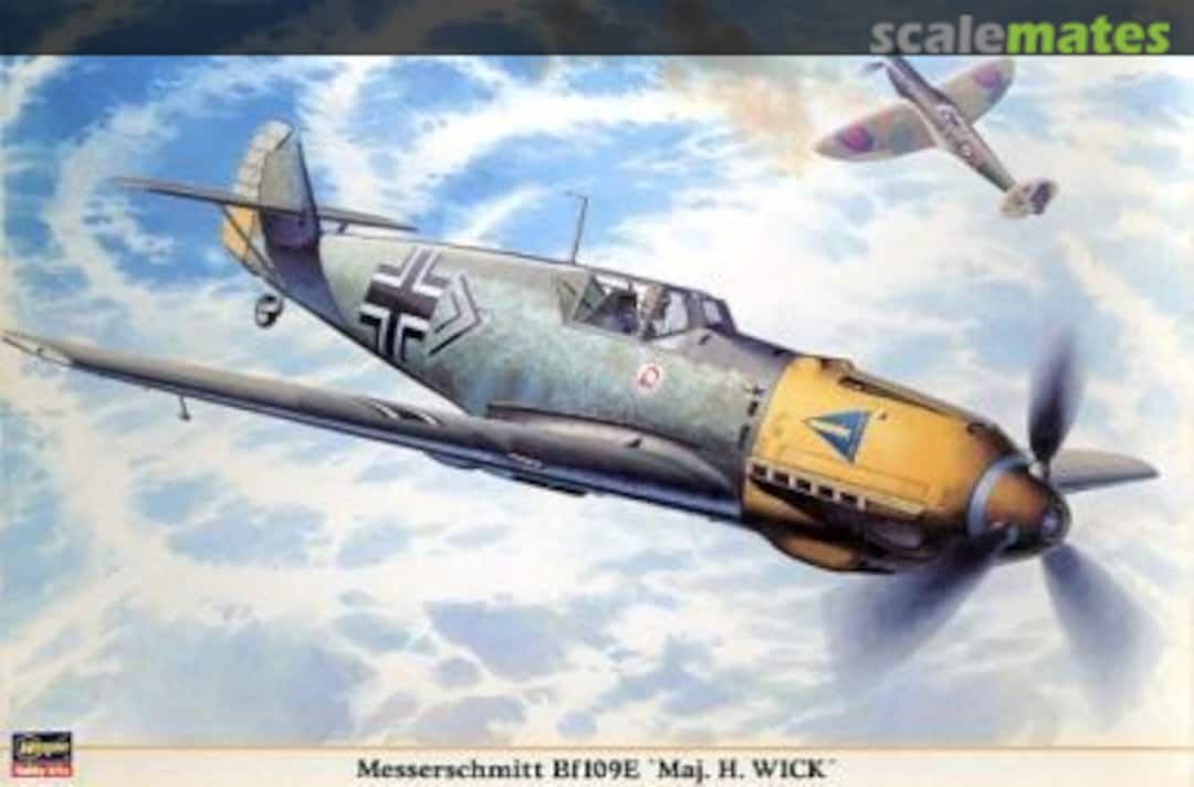 Boxart Messerschmitt Bf109E `Maj. H.Wick´ 08116 Hasegawa Boxart Messerschmitt Bf109E `Maj. H.Wick´ 08116 Hasegawa