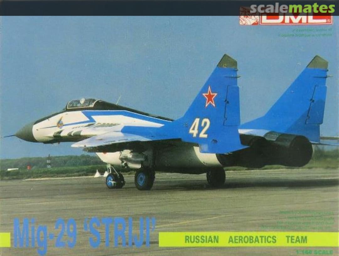 Boxart Mig-29 'Striji' 4558 DML Boxart Mig-29 'Striji' 4558 DML