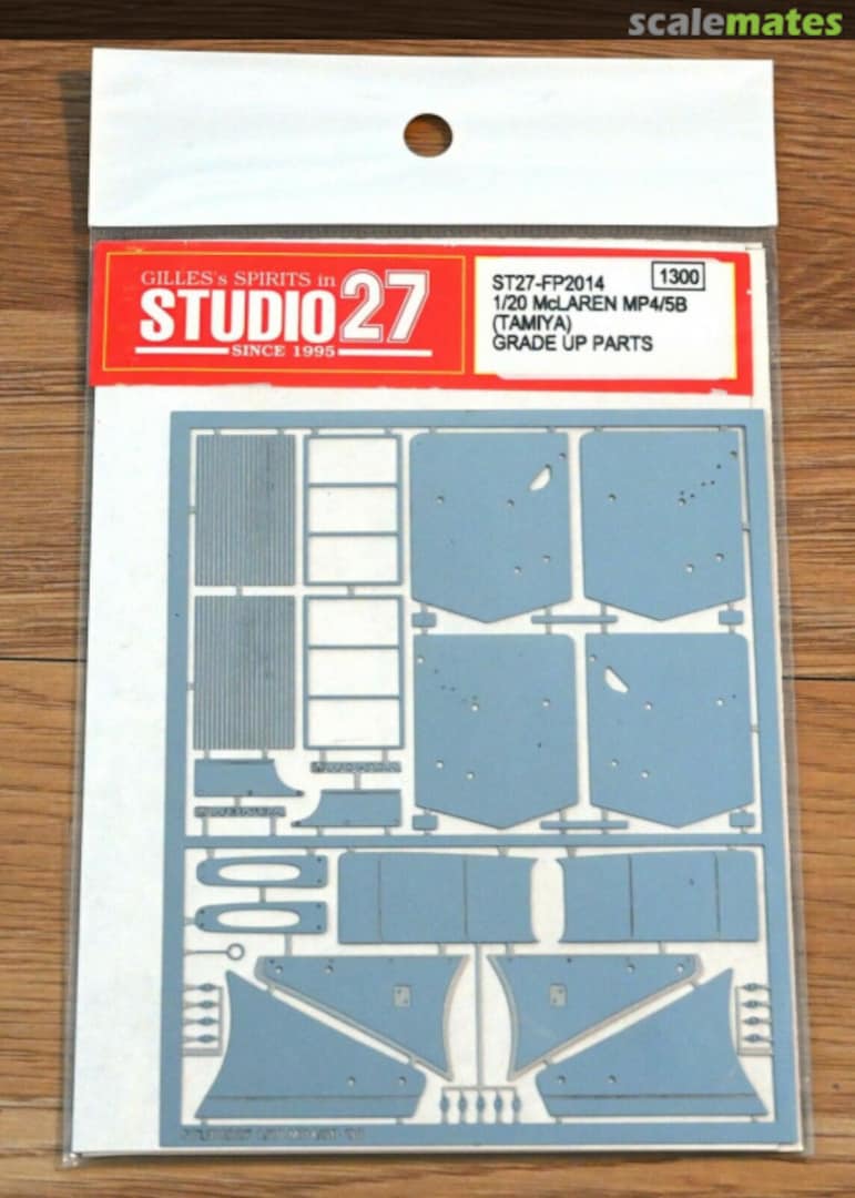 Boxart Grade Up Parts McLaren MP4/5B (Tamiya) ST27-FP2014 Studio27 Boxart Grade Up Parts McLaren MP4/5B (Tamiya) ST27-FP2014 Studio27