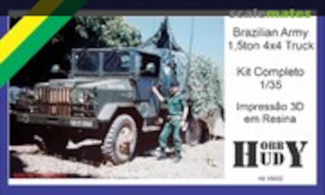 1:35 Brazilian Army 1,5ton 4x4 Truck (EE-15) (HobbyHudy Kit35002) Kit35002