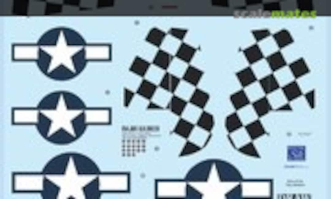 1:24 “Checkertail Clan” P-51D (Draw Decal 24-P51-189) 24-P51-189