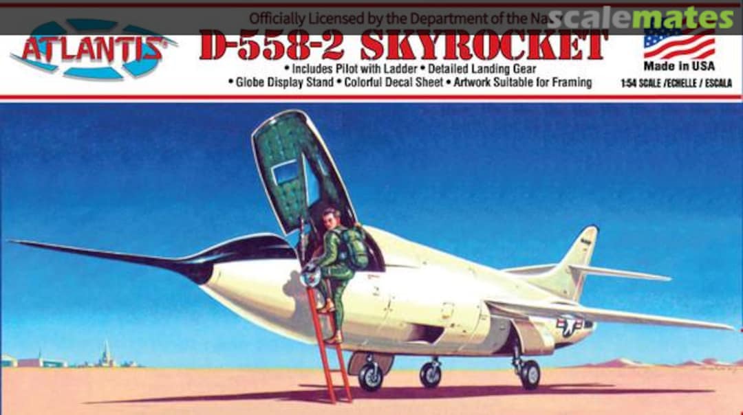 Boxart D-558-2 Skyrocket H213 Atlantis Boxart D-558-2 Skyrocket H213 Atlantis