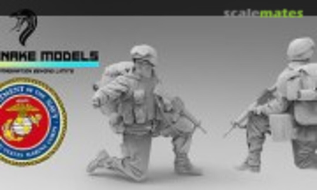 1:35 US MARINES 07 Operation Iraqi Freedom (BlackSnake Model USMC-07) USMC-07