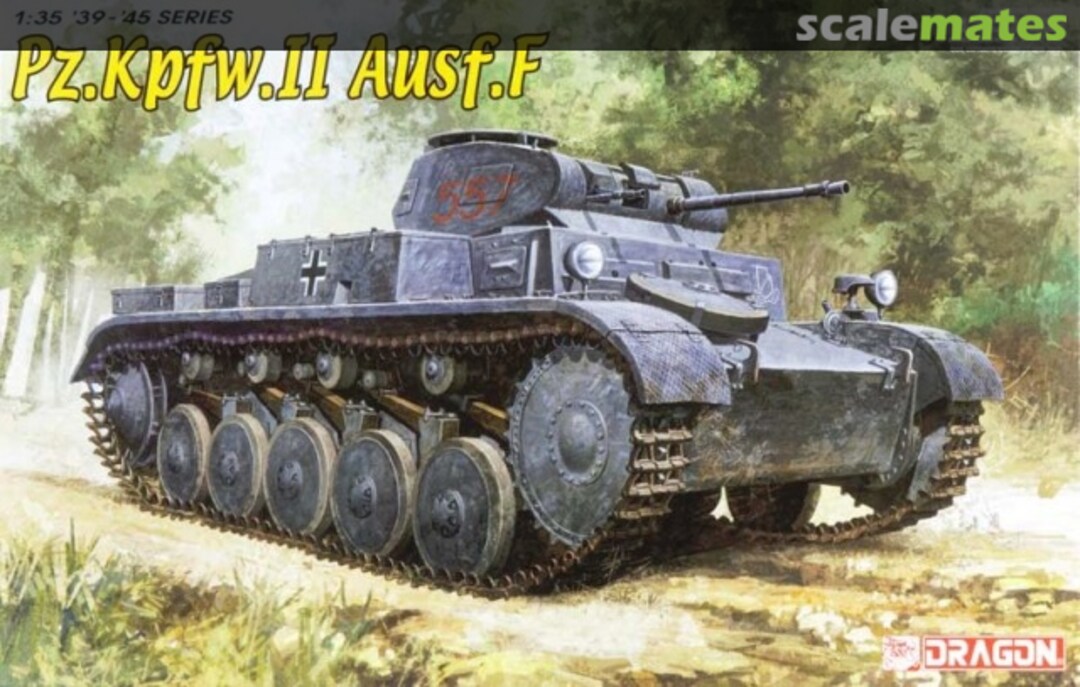 Boxart Pz. Kpfw. II Ausf. F 6263 Cyber Hobby Boxart Pz. Kpfw. II Ausf. F 6263 Cyber Hobby