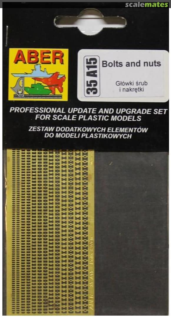 Boxart Bolts and Nuts Photoetch Set 35A15 Aber Boxart Bolts and Nuts Photoetch Set 35A15 Aber