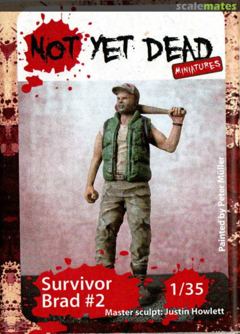 Boxart Survivor - Brad No 2 NYD-S011 Not Yet Dead Miniatures Boxart Survivor - Brad No 2 NYD-S011 Not Yet Dead Miniatures