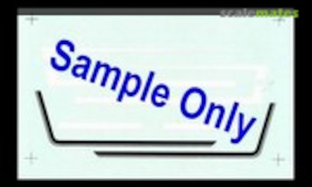 1:25 1969 Mustang 302 Stripes White (The Parts Box 4241) 4241