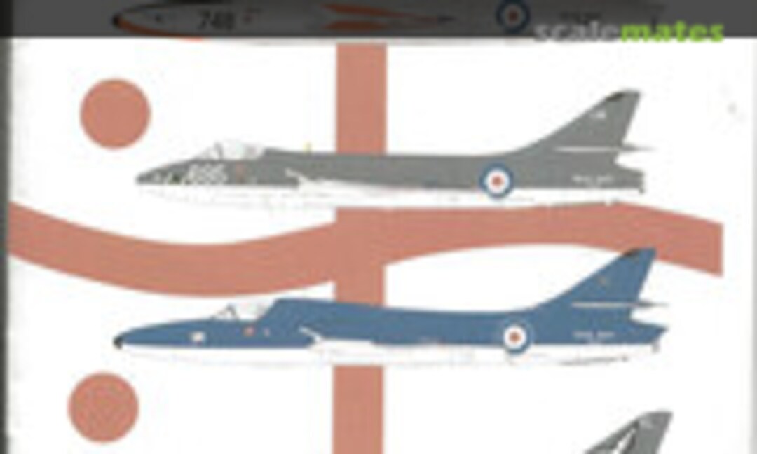 1:72 Senior Service Hawker Hunters (Model Alliance 72136) 72136