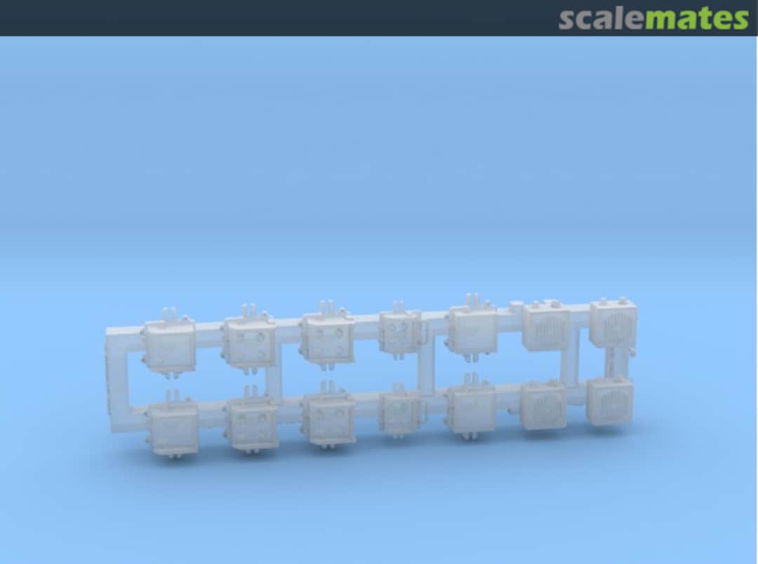 Boxart AN/VIC-3 LV2 Intercom Set MSP35-005 Mike's MS Productions Boxart AN/VIC-3 LV2 Intercom Set MSP35-005 Mike's MS Productions