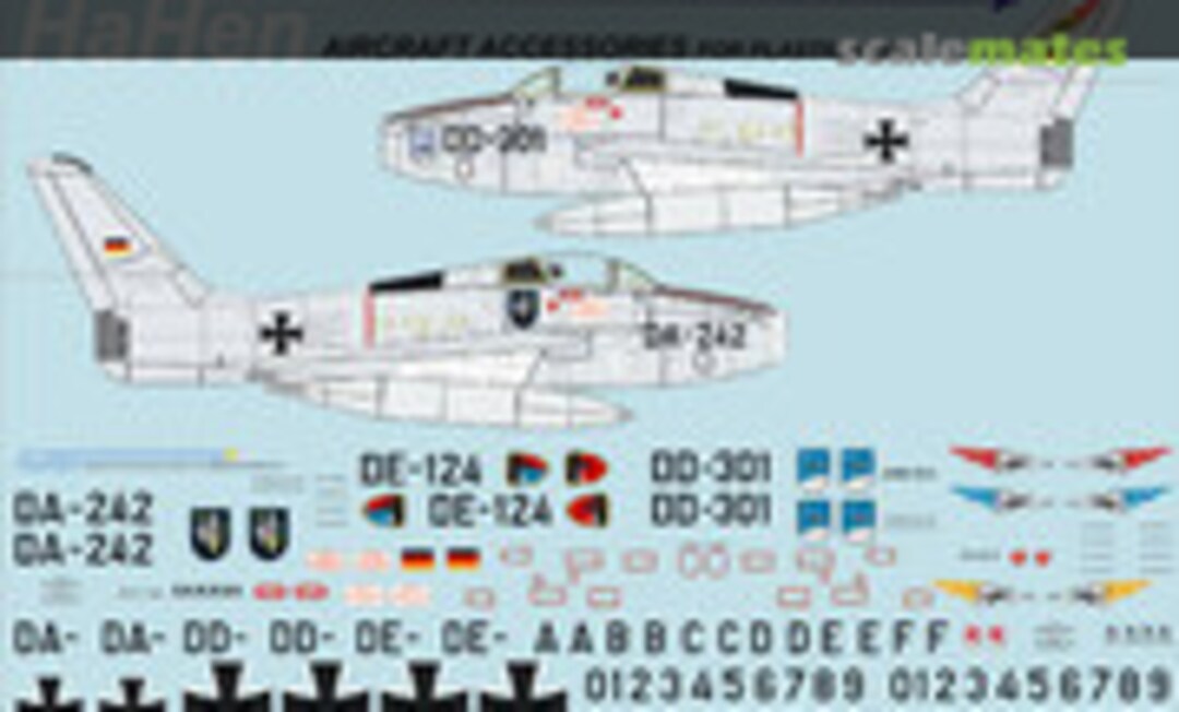 1:72 Repubic F-84F JaboG 31/34/35 (HaHen 72026) 72026