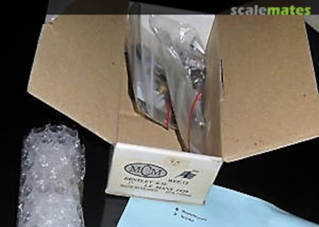 Boxart Bentley Speed Six Old Number One 12 M.C.M. Boxart Bentley Speed Six Old Number One 12 M.C.M.