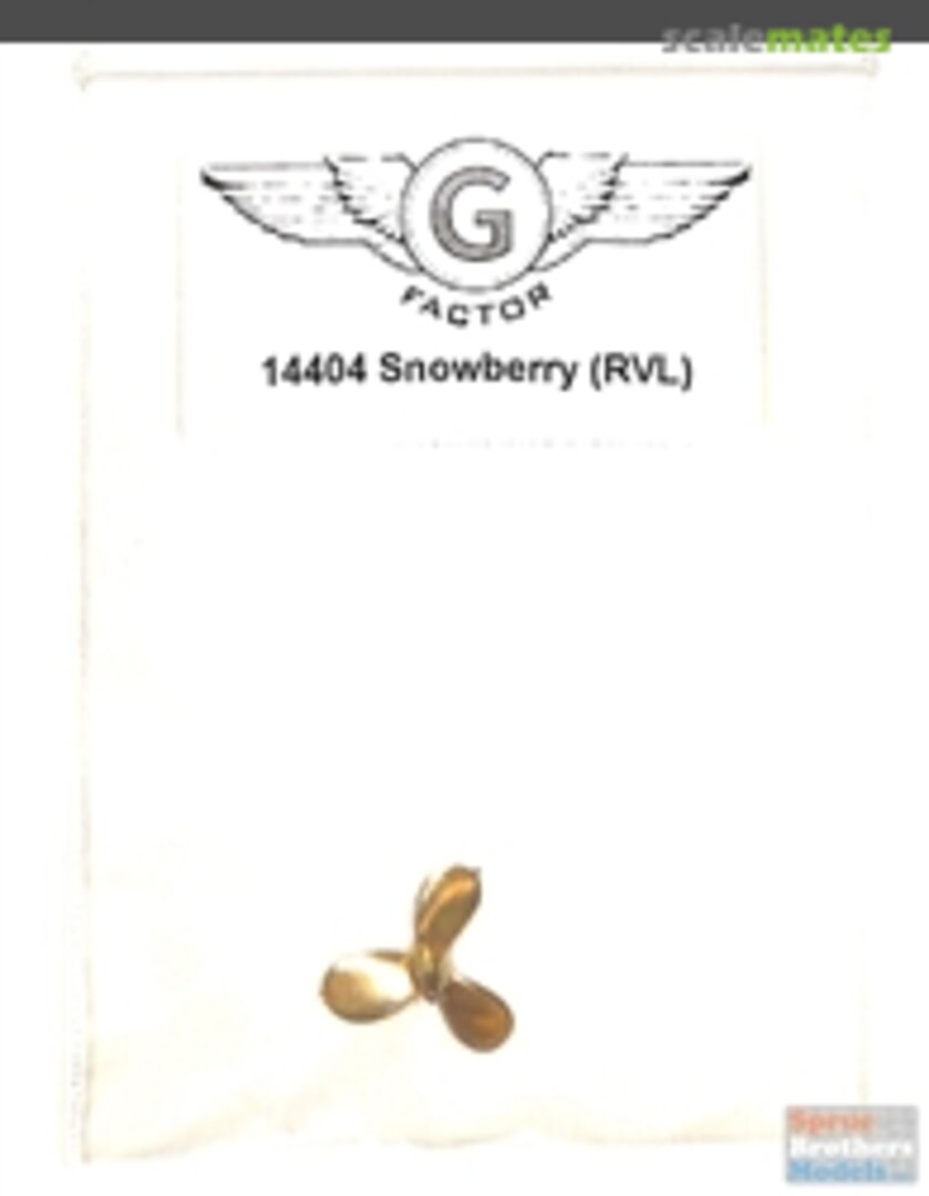 Boxart HMCS Snowberry - Propellers 14404 G Factor Boxart HMCS Snowberry - Propellers 14404 G Factor