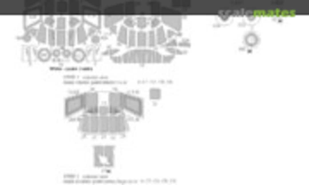 1:72 UH-34 Choctaw - EXPERT kabuki masks (New Ware NWAM0301) NWAM0301