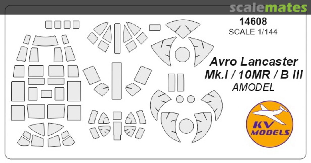 Boxart Avro Lancaster Mk.I / 10MR / B III 14608 KV Models