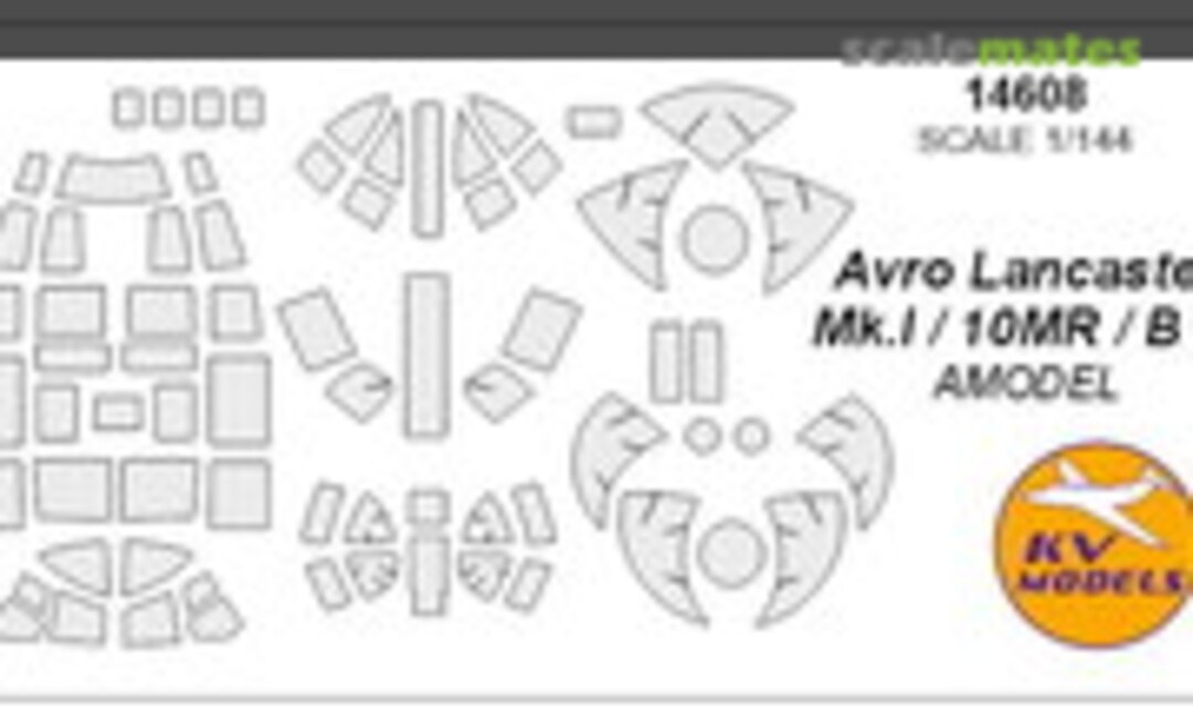 1:144 Avro Lancaster Mk.I / 10MR / B III (KV Models 14608) 14608