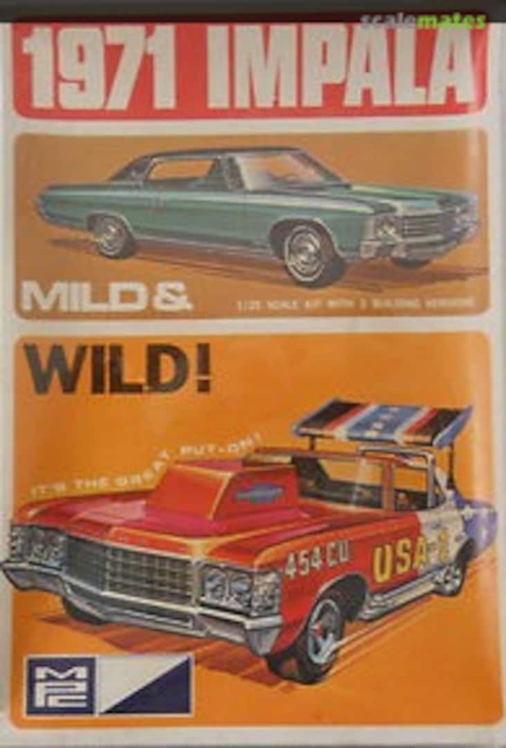 Boxart 1971 Impala 1-7103-250 MPC Boxart 1971 Impala 1-7103-250 MPC