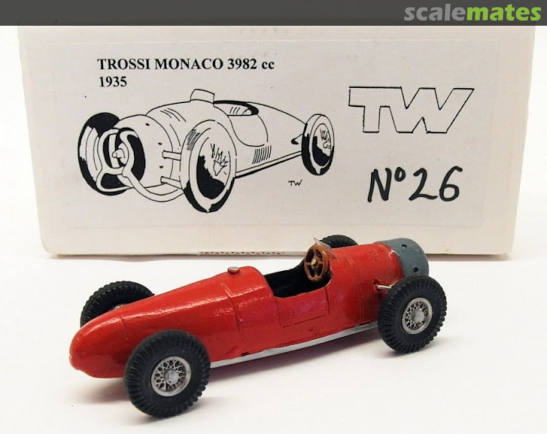 Boxart Trossi Monaco 3982cc 26 TW Collection Boxart Trossi Monaco 3982cc 26 TW Collection