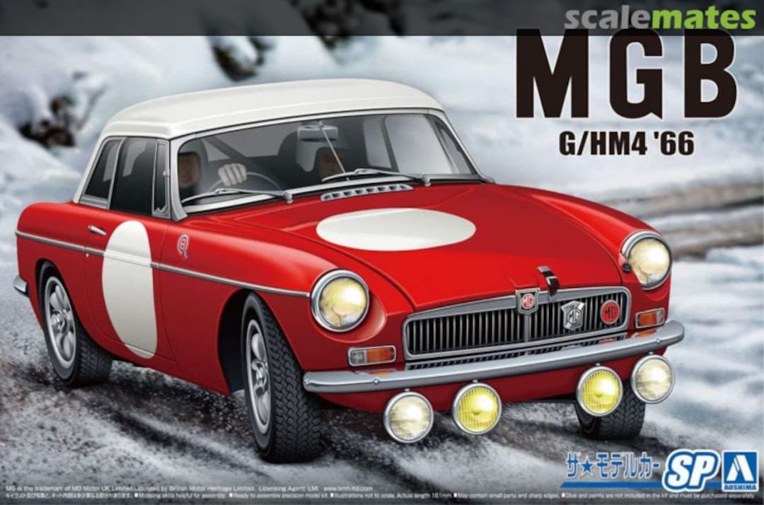 Boxart MGB G/HM4 '66 061268 Aoshima Boxart MGB G/HM4 '66 061268 Aoshima