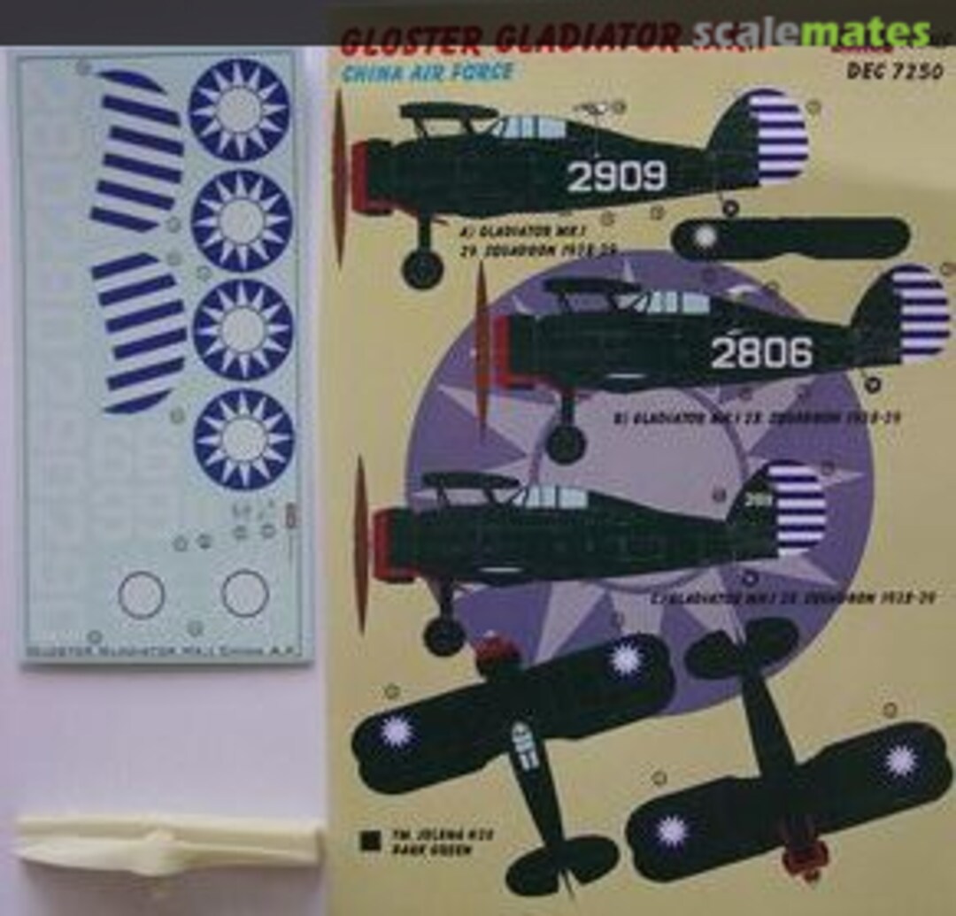 Boxart Gloster Gladiator Mk.I DEC7250 Kora Models Boxart Gloster Gladiator Mk.I DEC7250 Kora Models